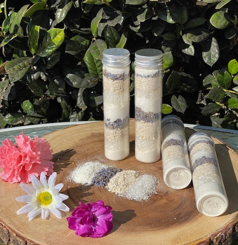 Coconut and Lavender Milk Bath